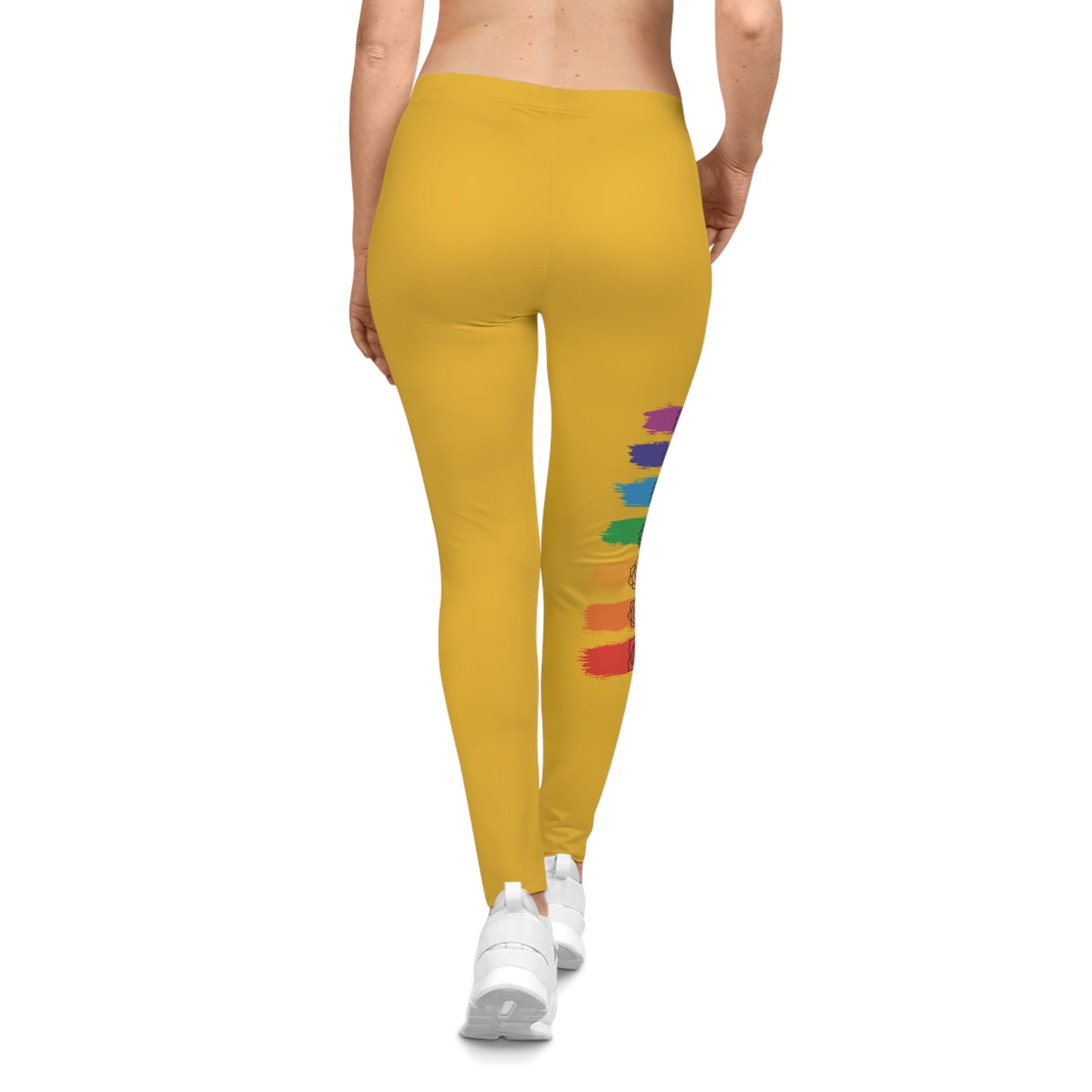 Chakra Flow Leggings - Mustard