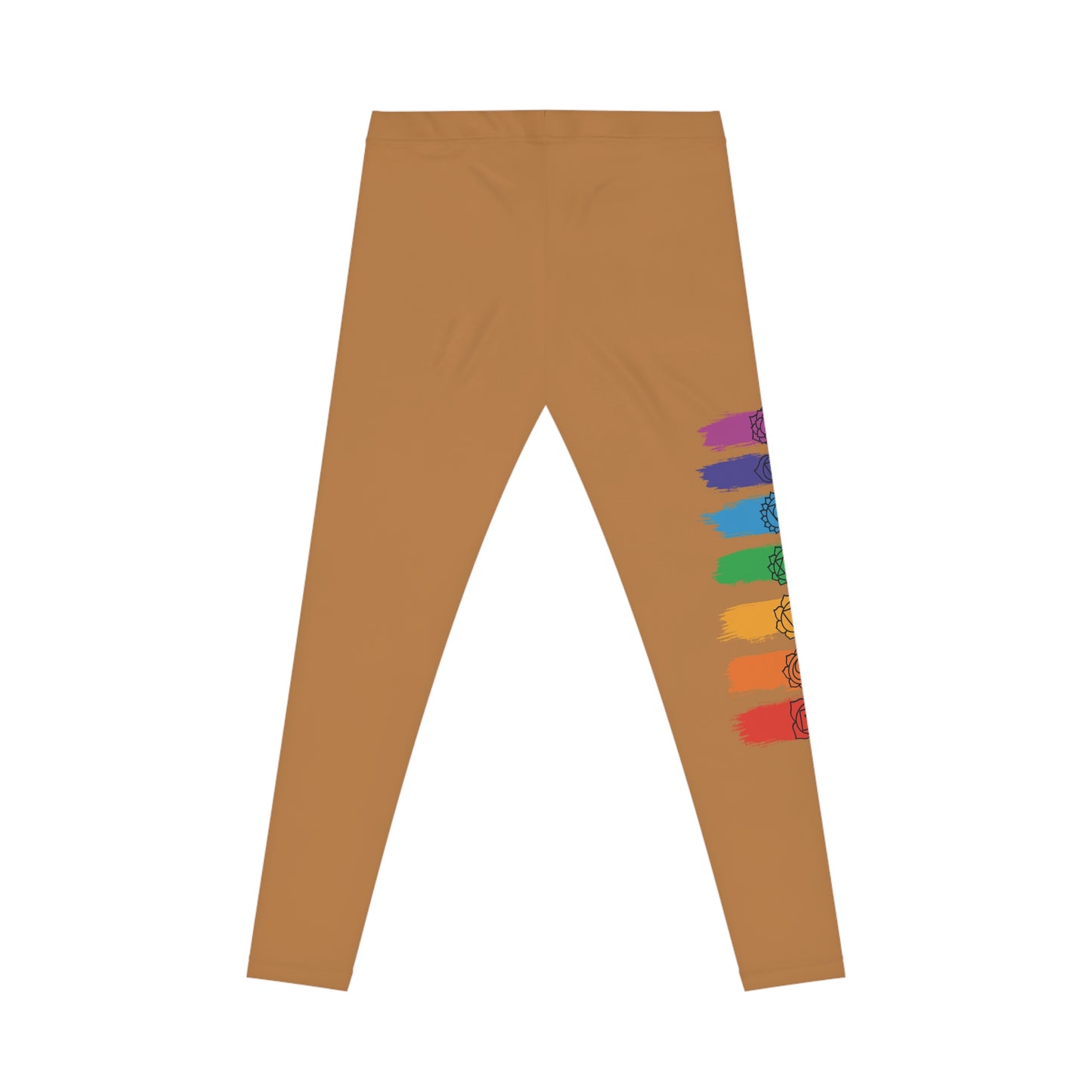 Chakra Flow Leggings - Light Brown