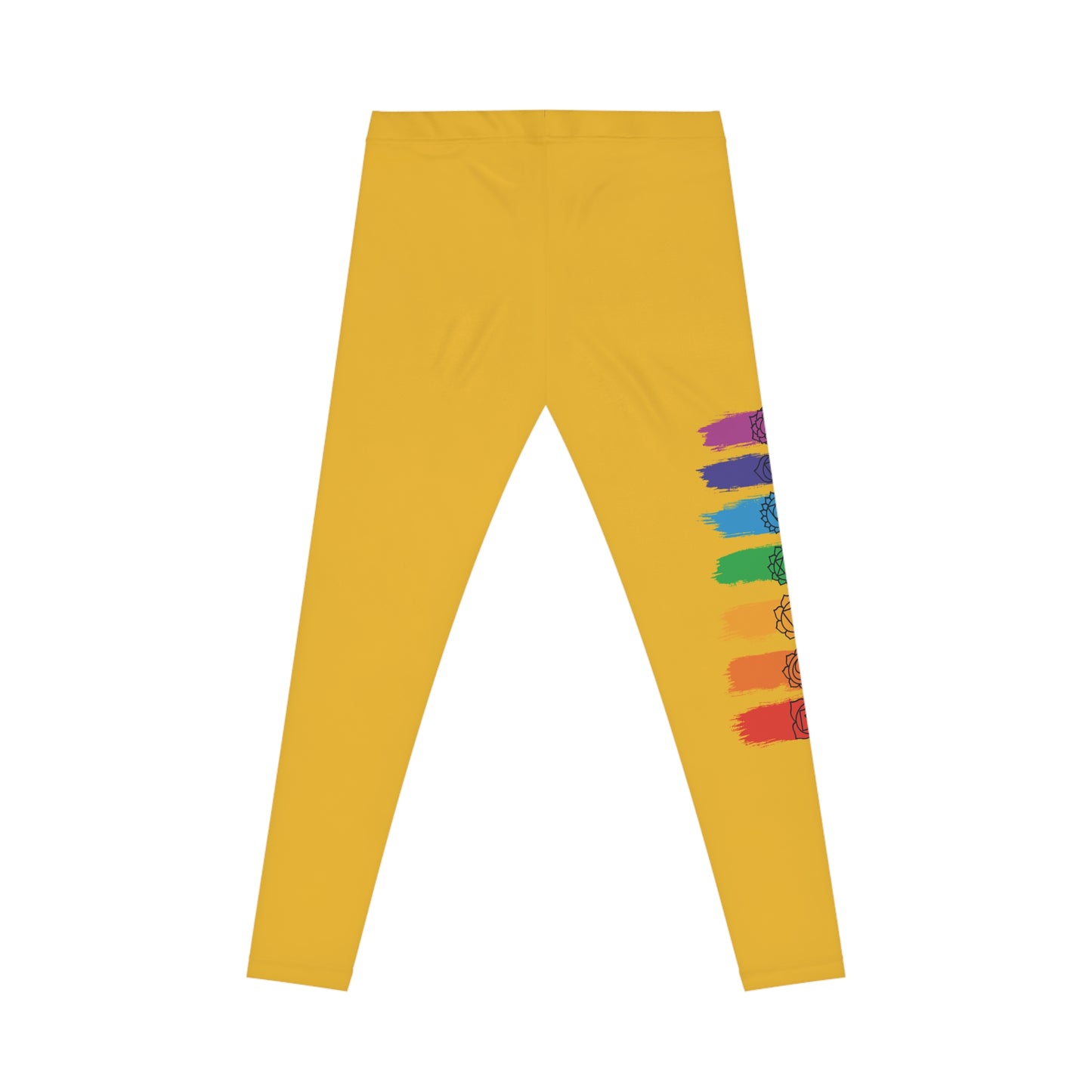 Chakra Flow Leggings - Mustard