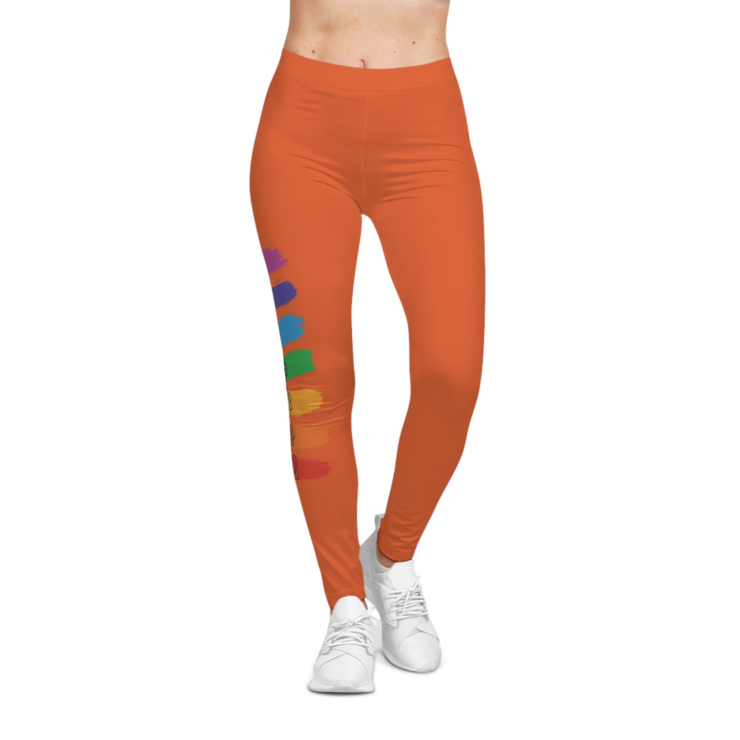 Chakra Flow Leggings - Orange