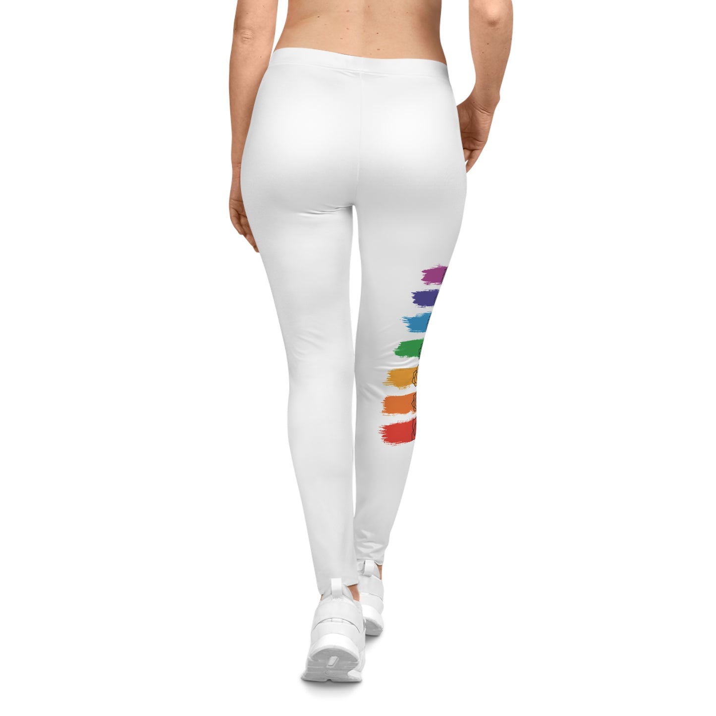 Chakra Flow Leggings - White