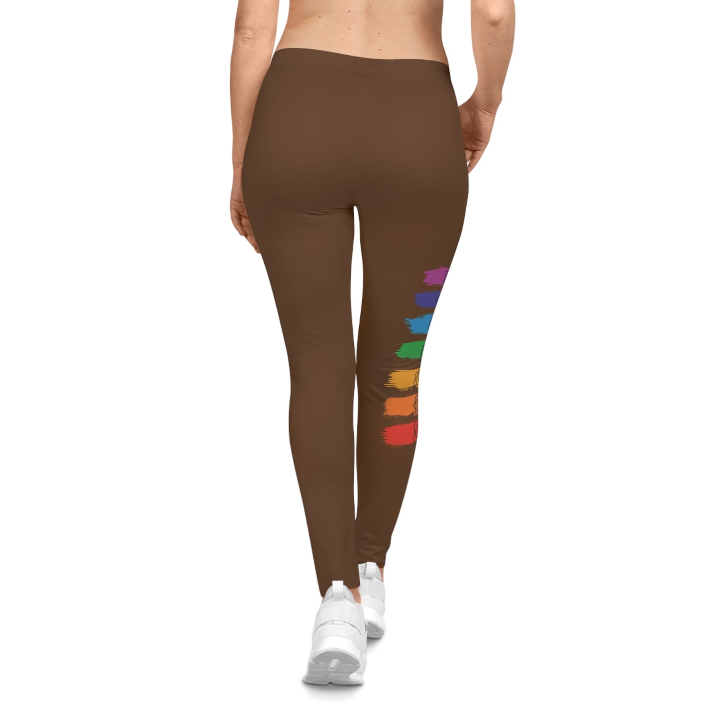 Chakra Flow Leggings - Brown