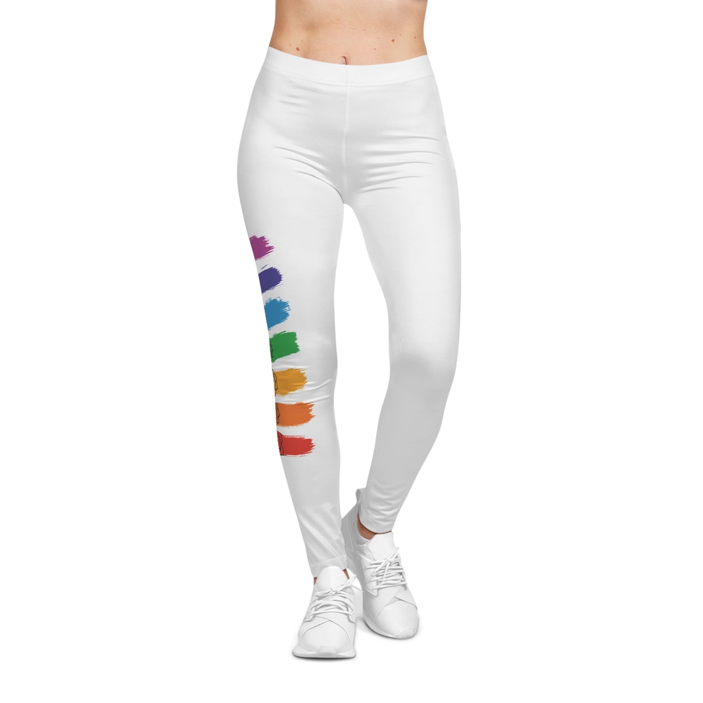 Chakra Flow Leggings - White