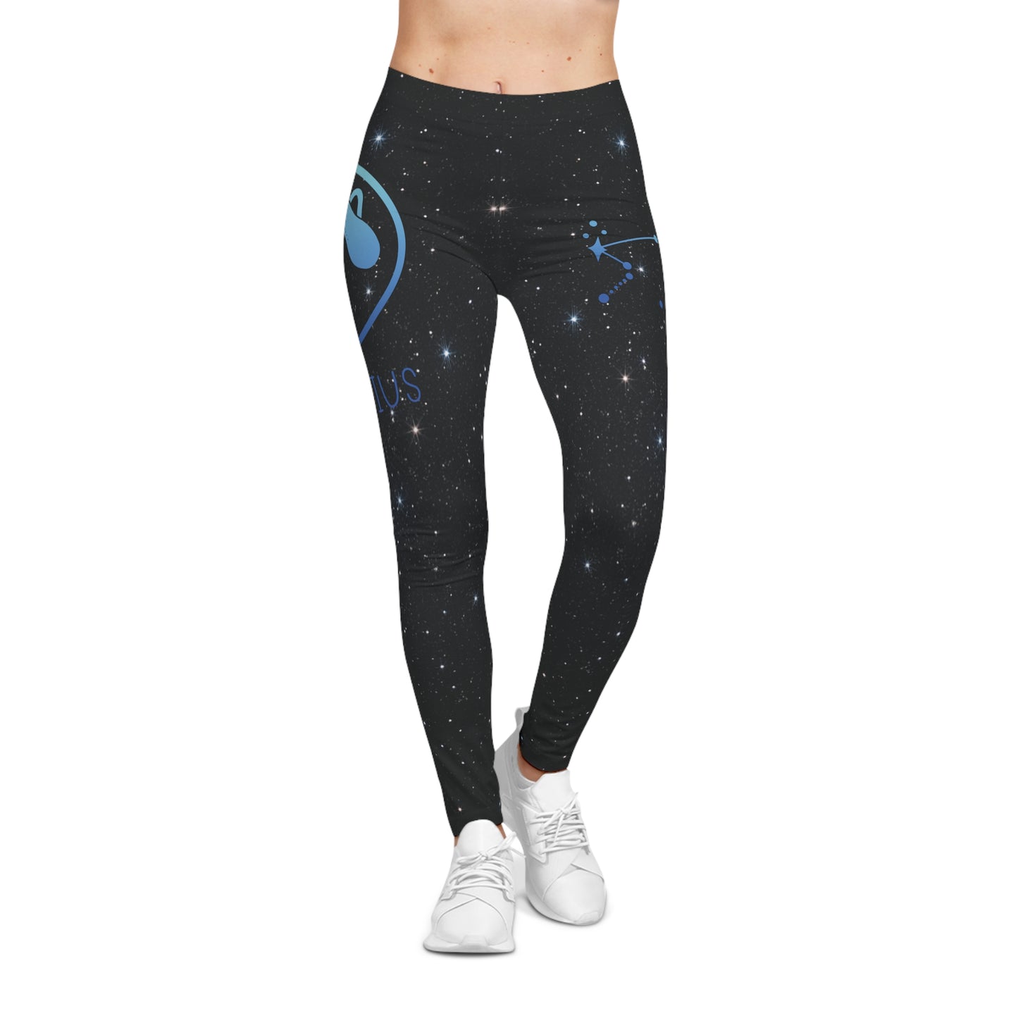 Aquarius Zodiac Leggings