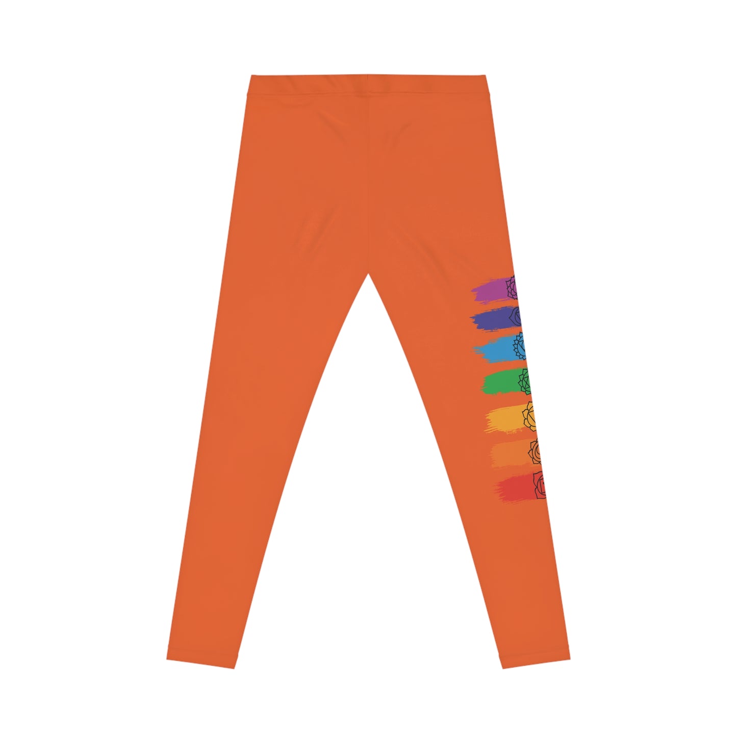 Chakra Flow Leggings - Orange