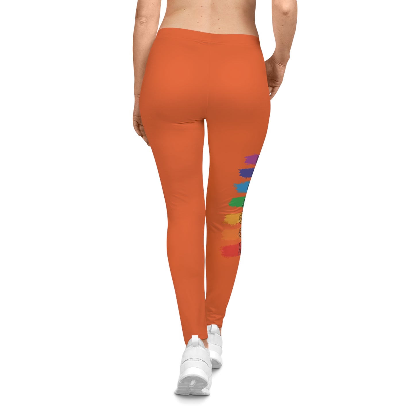 Chakra Flow Leggings - Orange