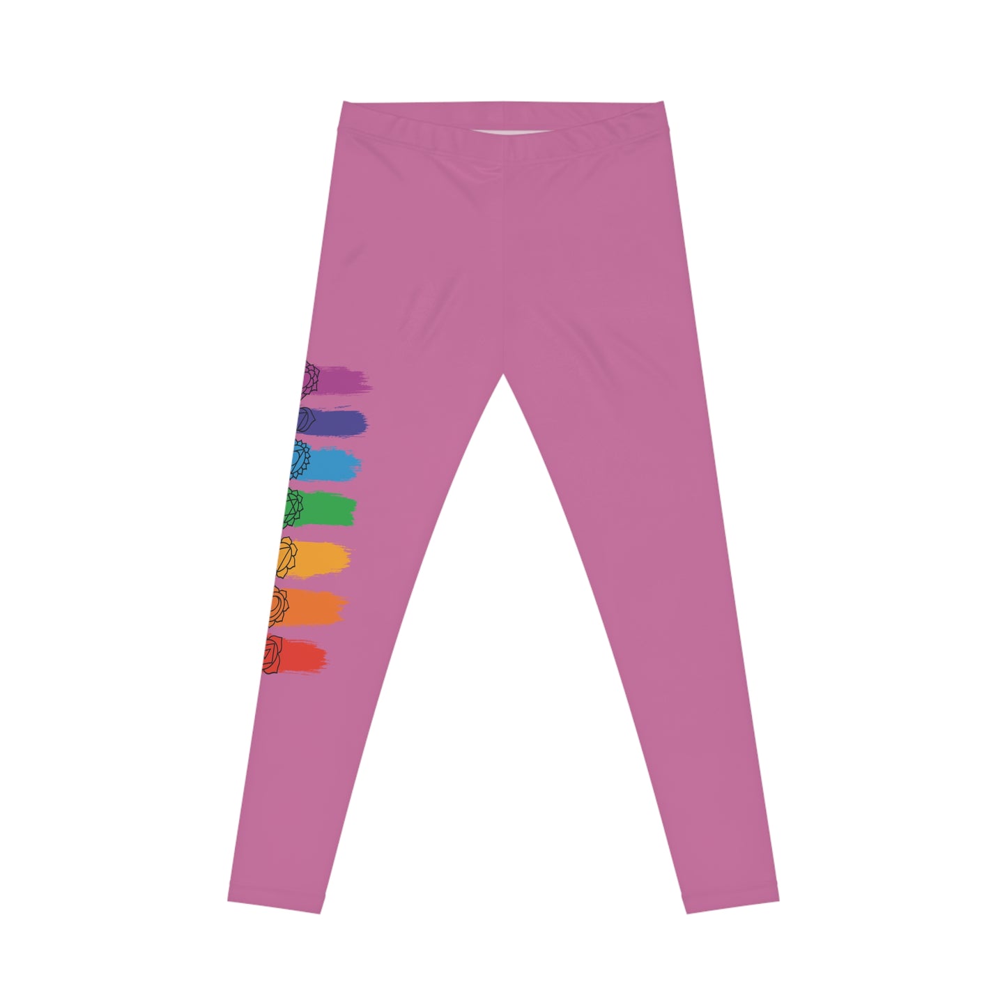 Chakra Flow Leggings - Light Pink