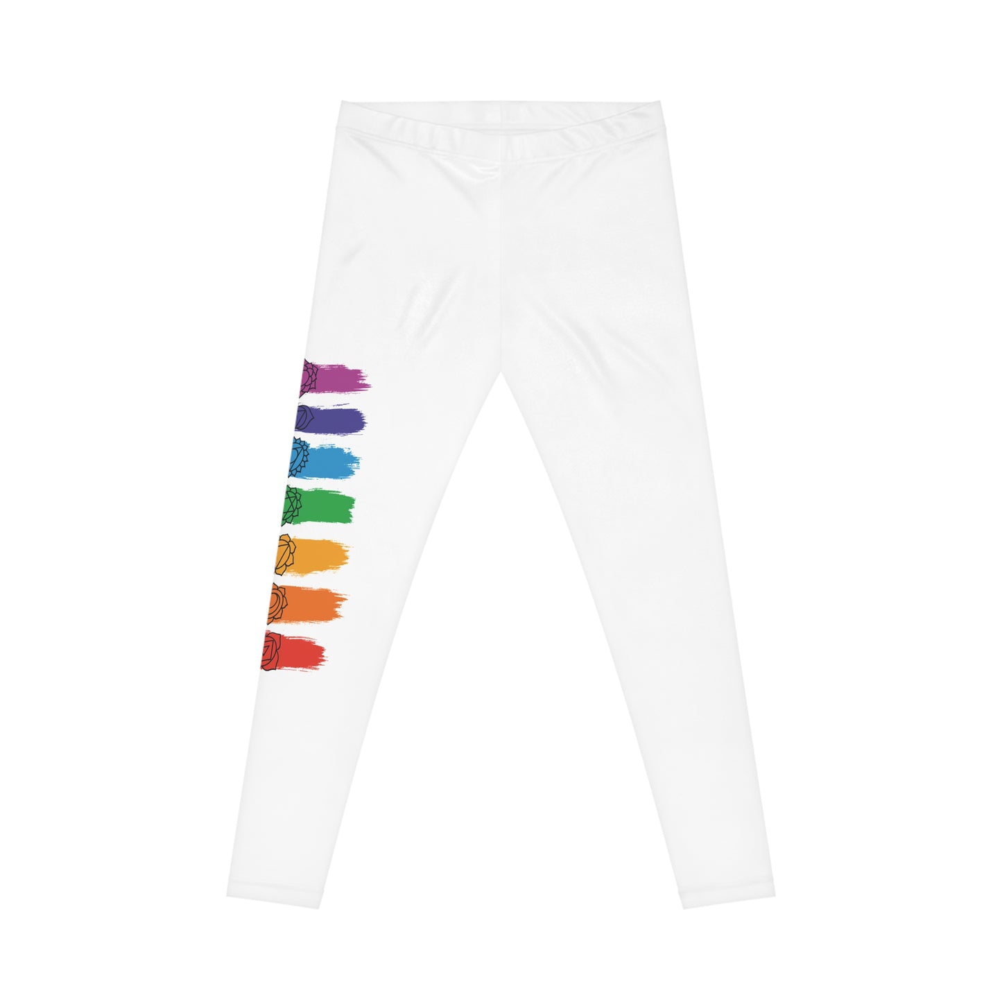 Chakra Flow Leggings - White