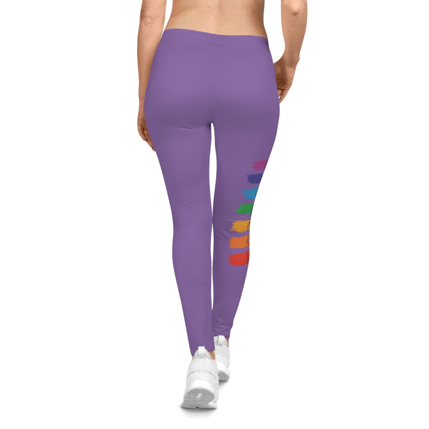 Chakra Flow Leggings - Light Purple