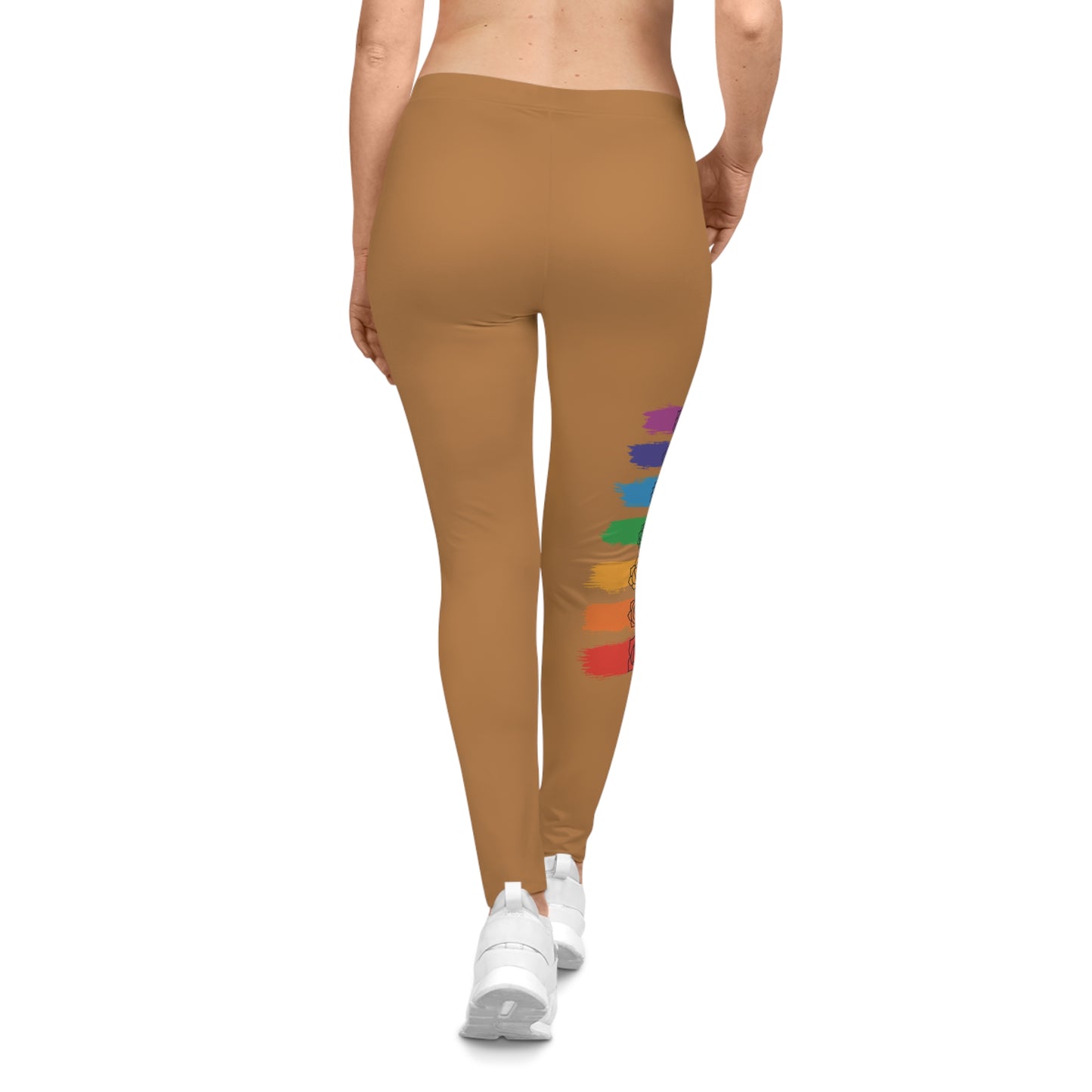 Chakra Flow Leggings - Light Brown