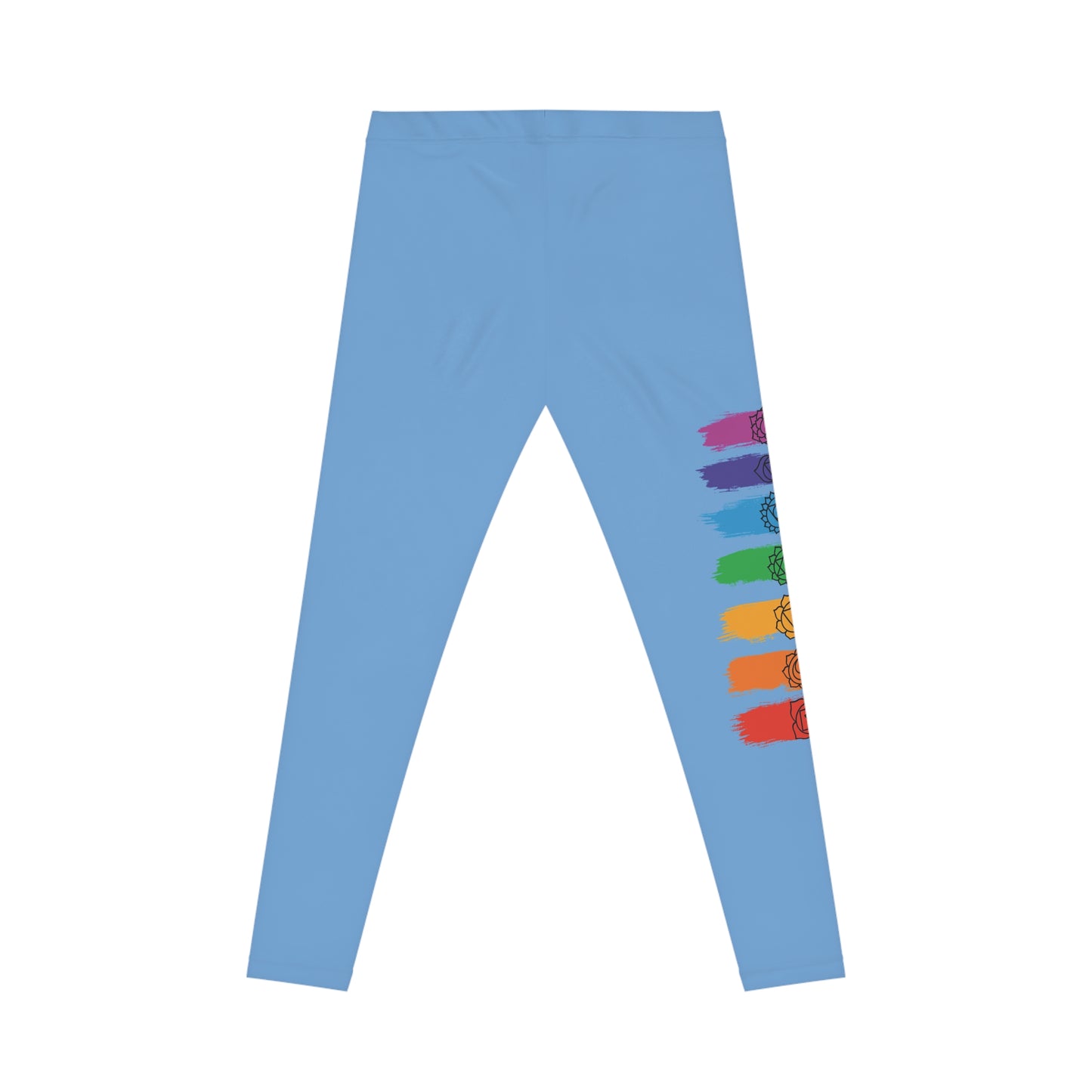 Chakra Flow Leggings - Light Blue