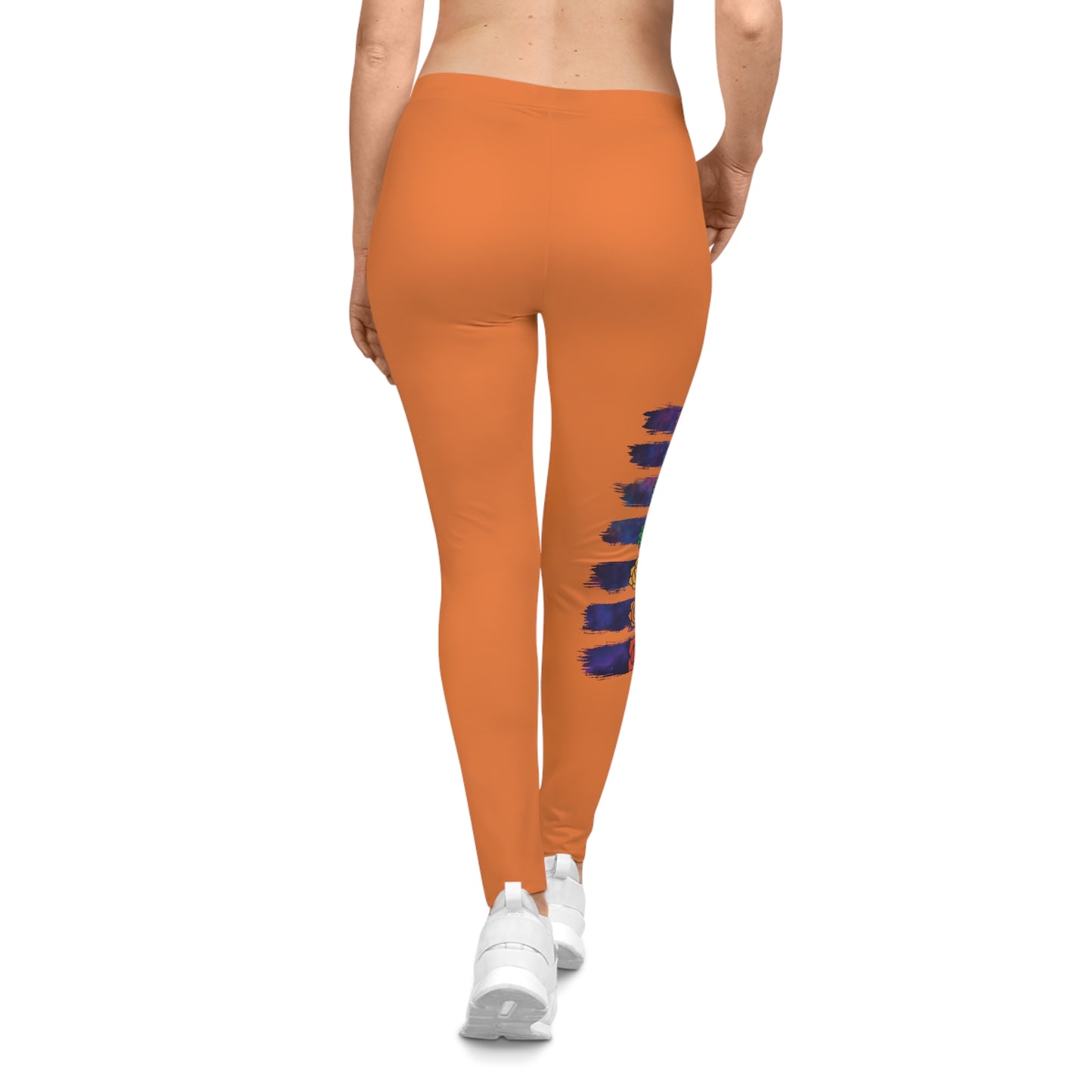 Chakra Galaxy Brushstroke Leggings - Crusta
