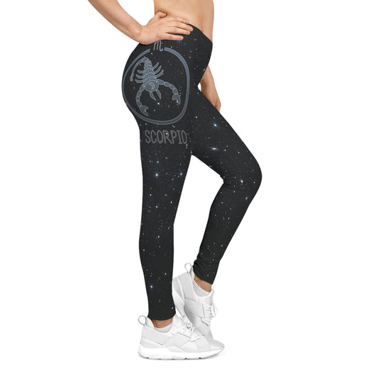 Scorpio Zodiac Leggings