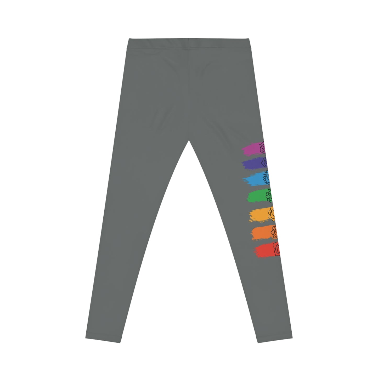 Chakra Flow Leggings - Dark Grey