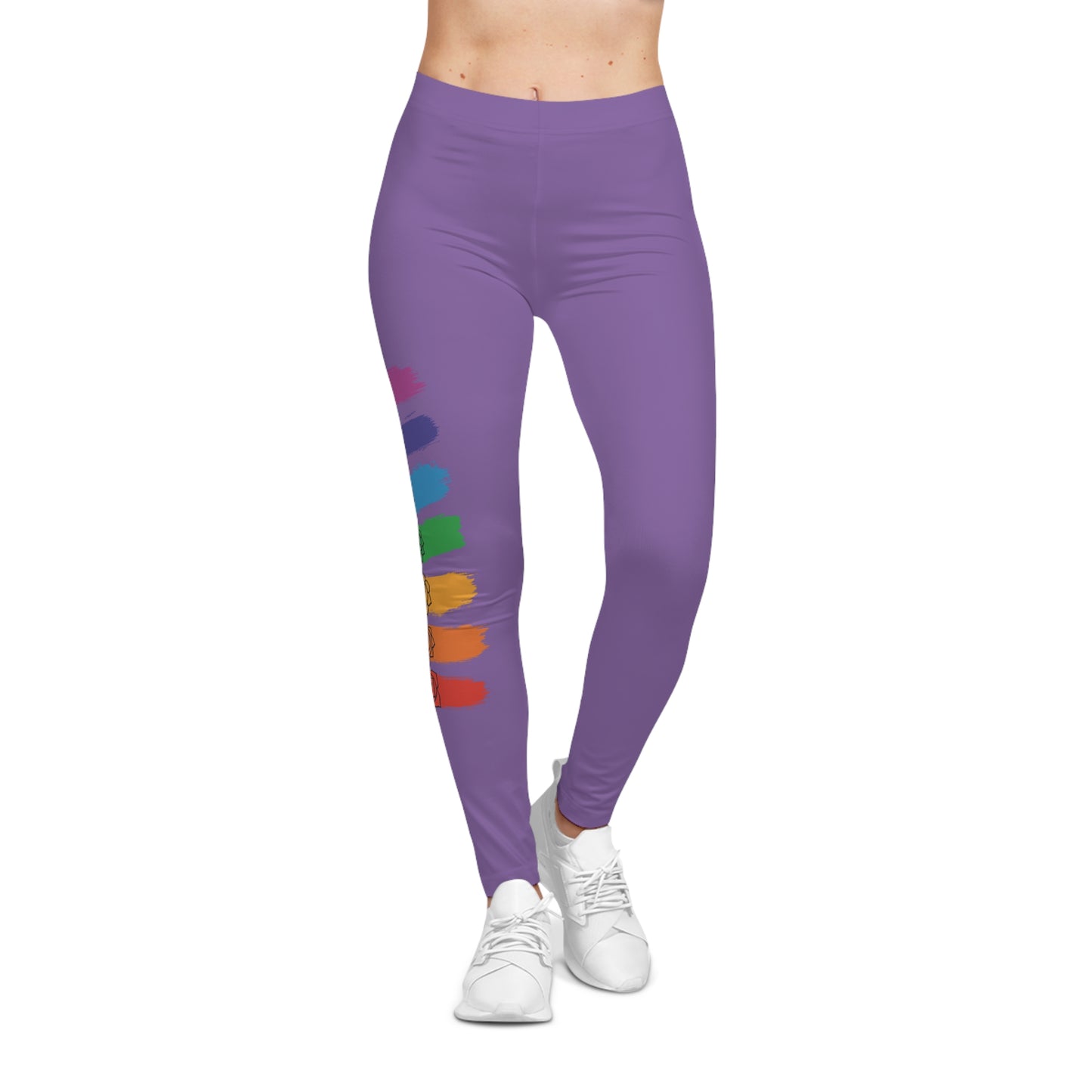 Chakra Flow Leggings - Light Purple