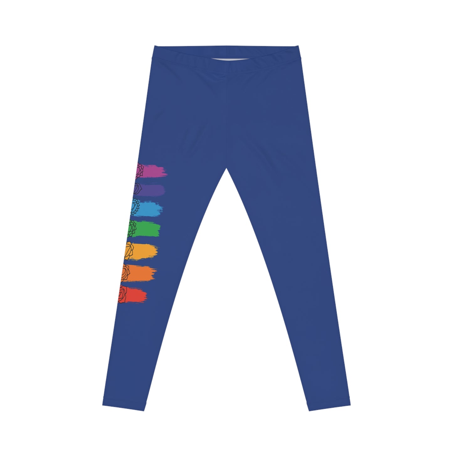 Chakra Flow Leggings - Dark Blue