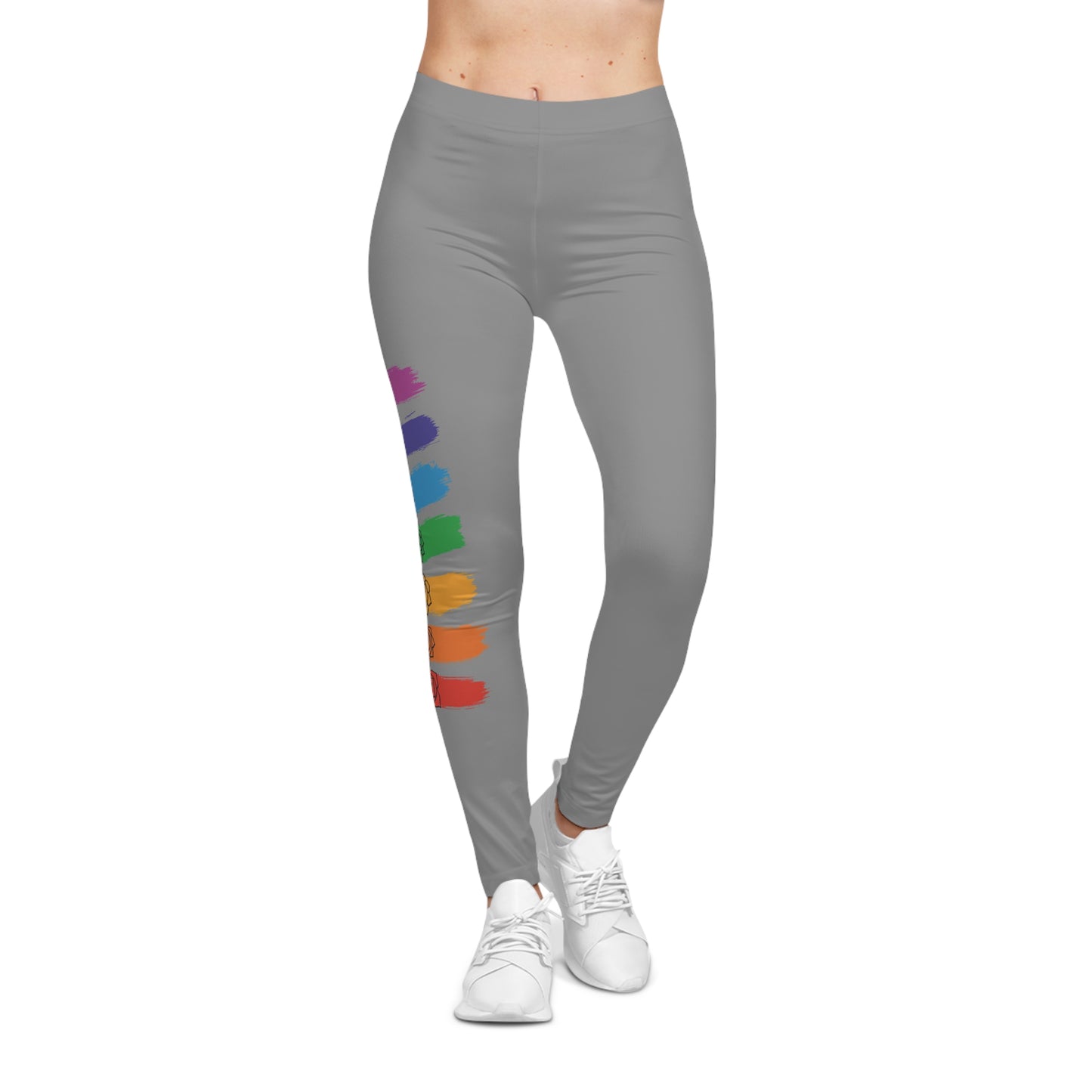 Chakra Flow Leggings - Grey
