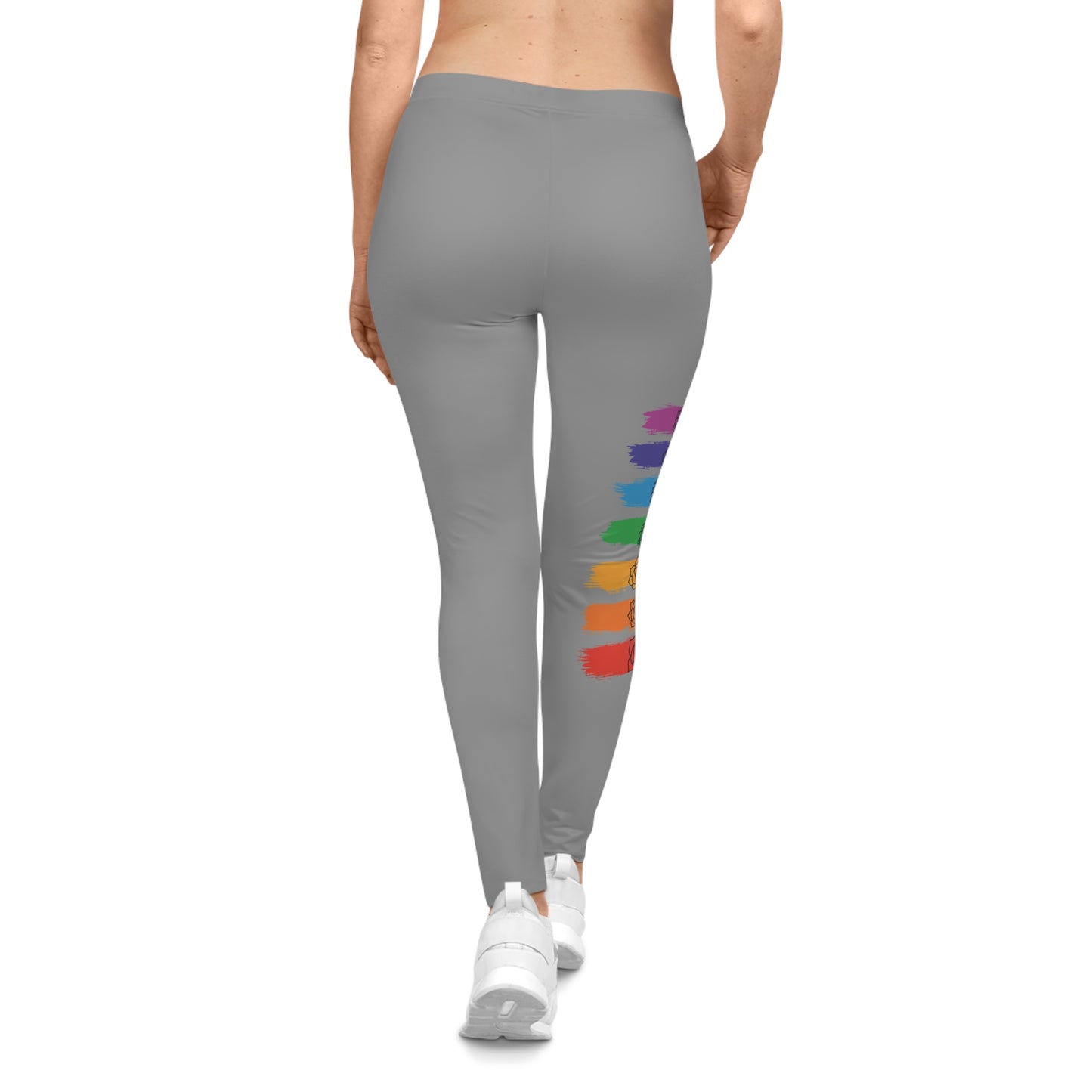 Chakra Flow Leggings - Grey