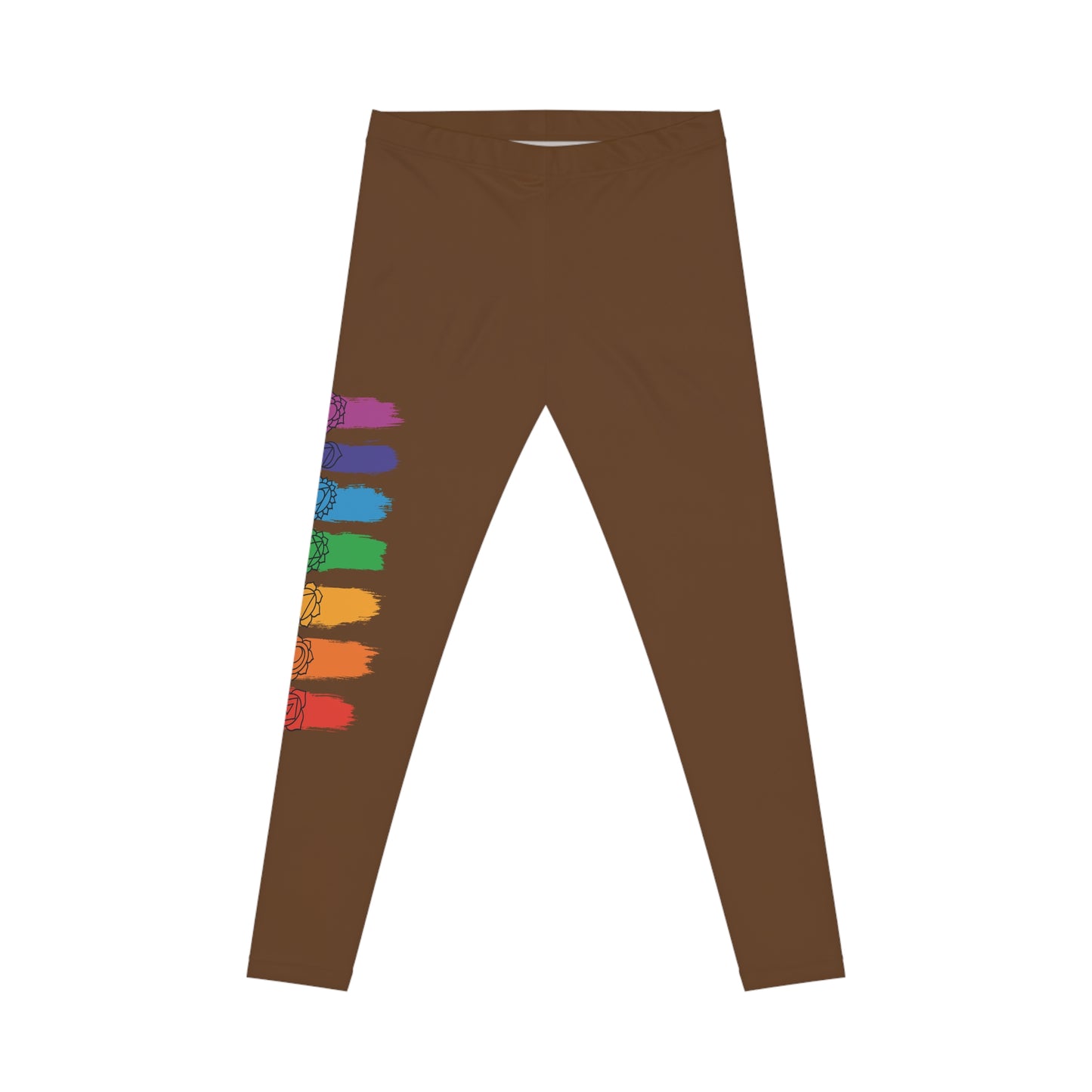 Chakra Flow Leggings - Brown