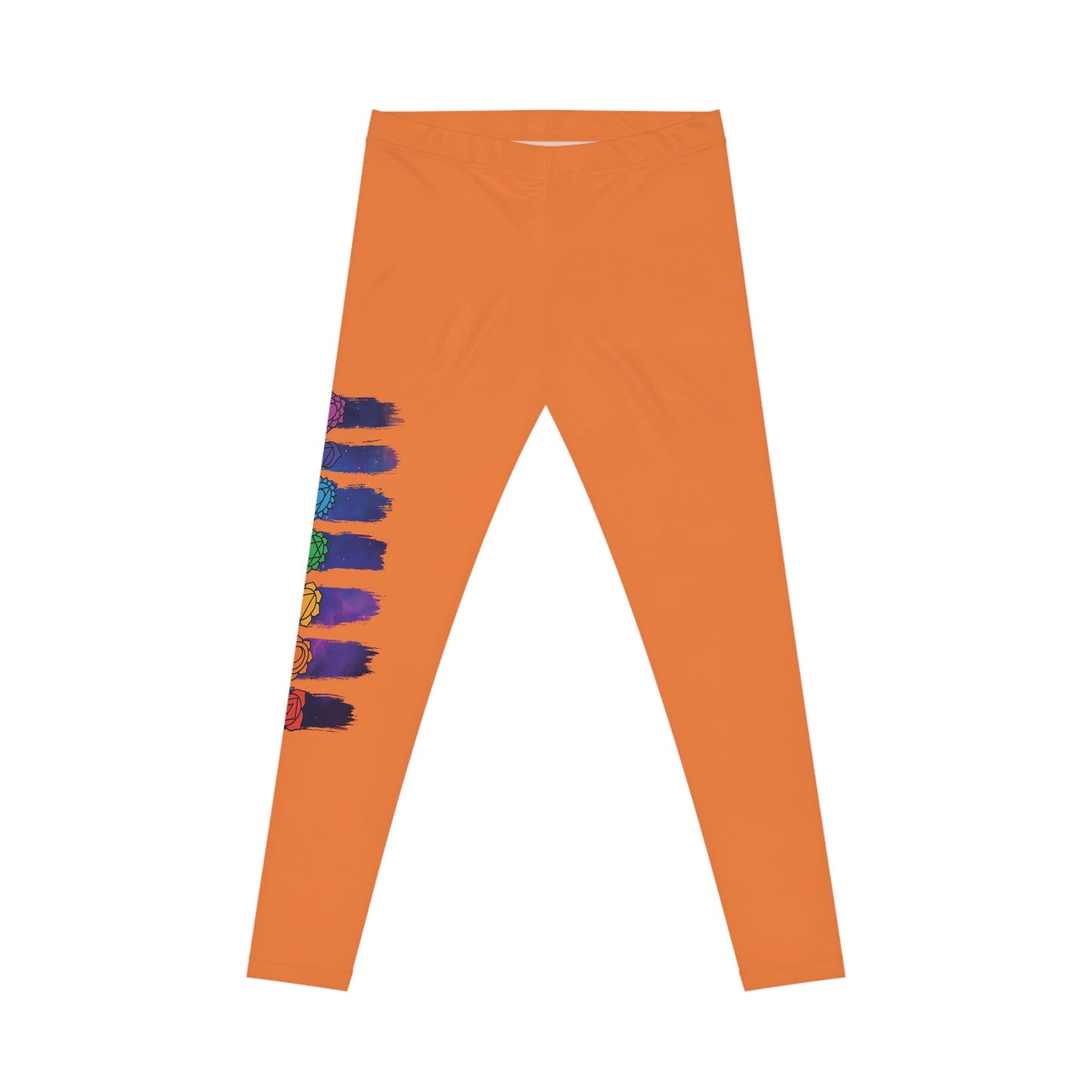Chakra Galaxy Brushstroke Leggings - Crusta