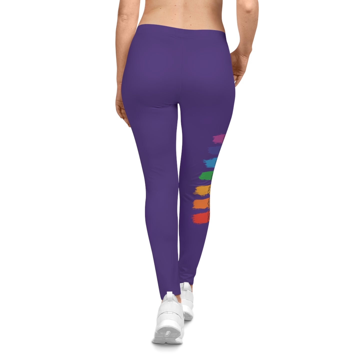 Chakra Flow Leggings - Purple