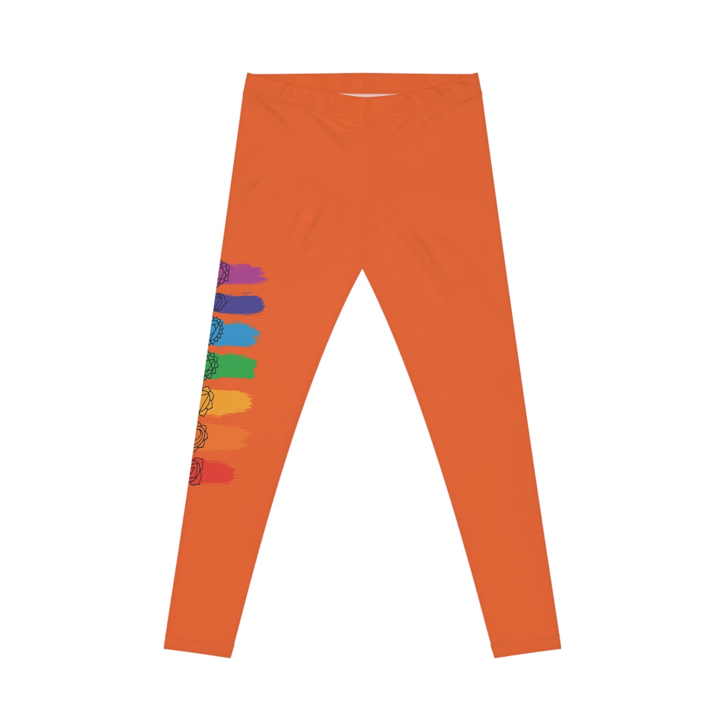 Chakra Flow Leggings - Orange