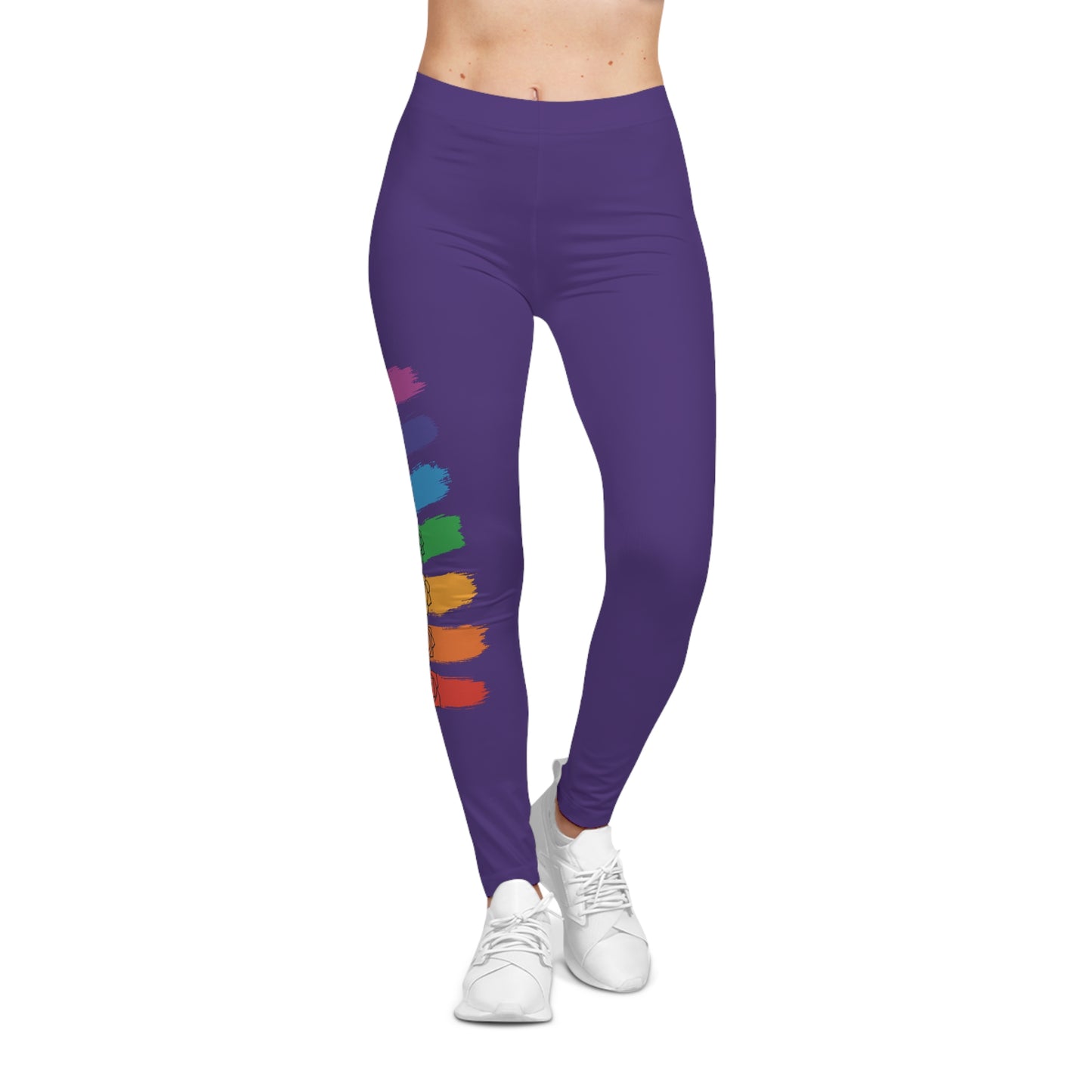Chakra Flow Leggings - Purple